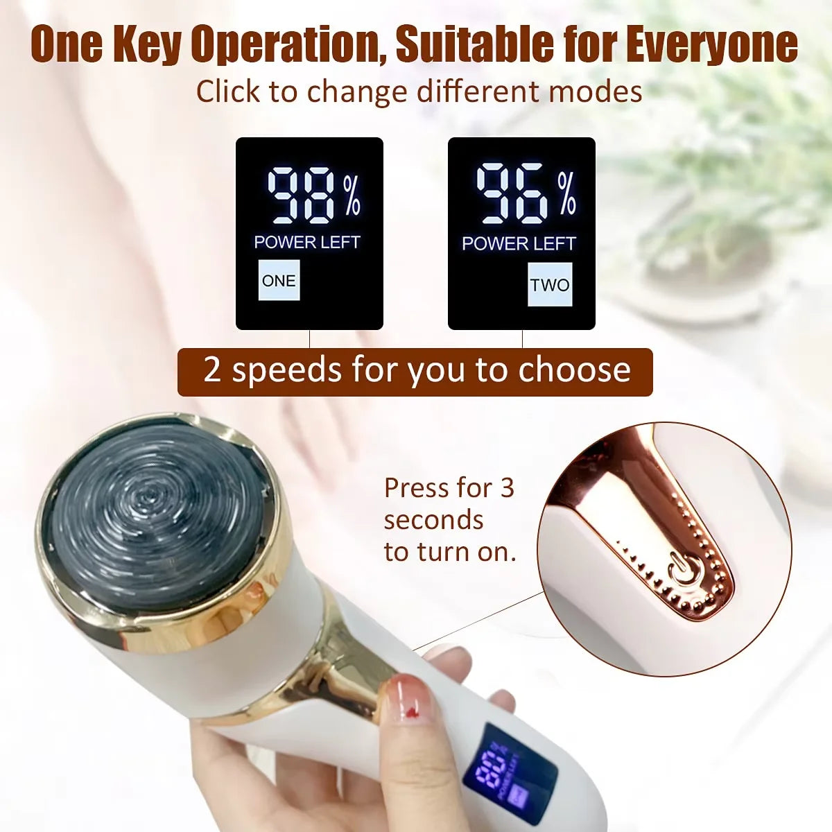 SoftStep Pro® – Electric Foot File