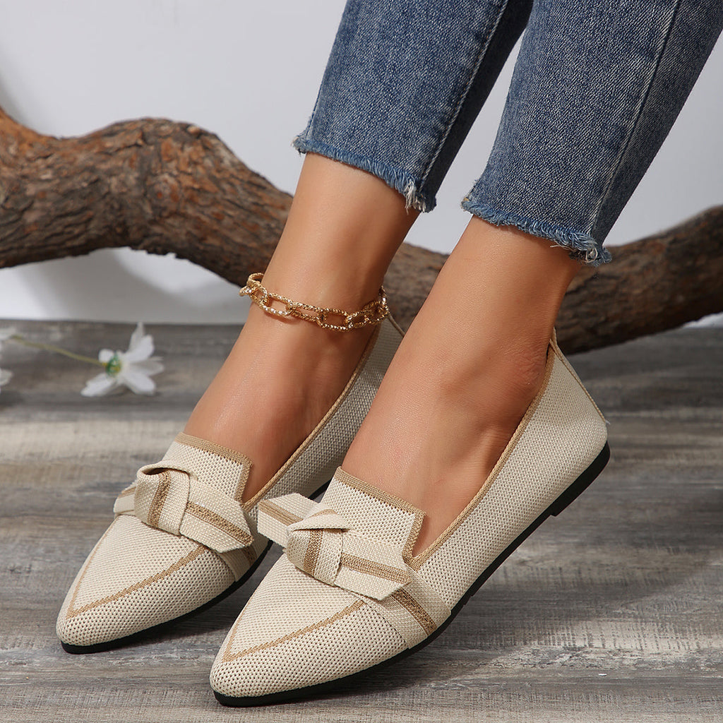 Florentine Flats: Zeitlose Leder-Ballerinas