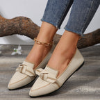 Florentine Flats: Zeitlose Leder-Ballerinas