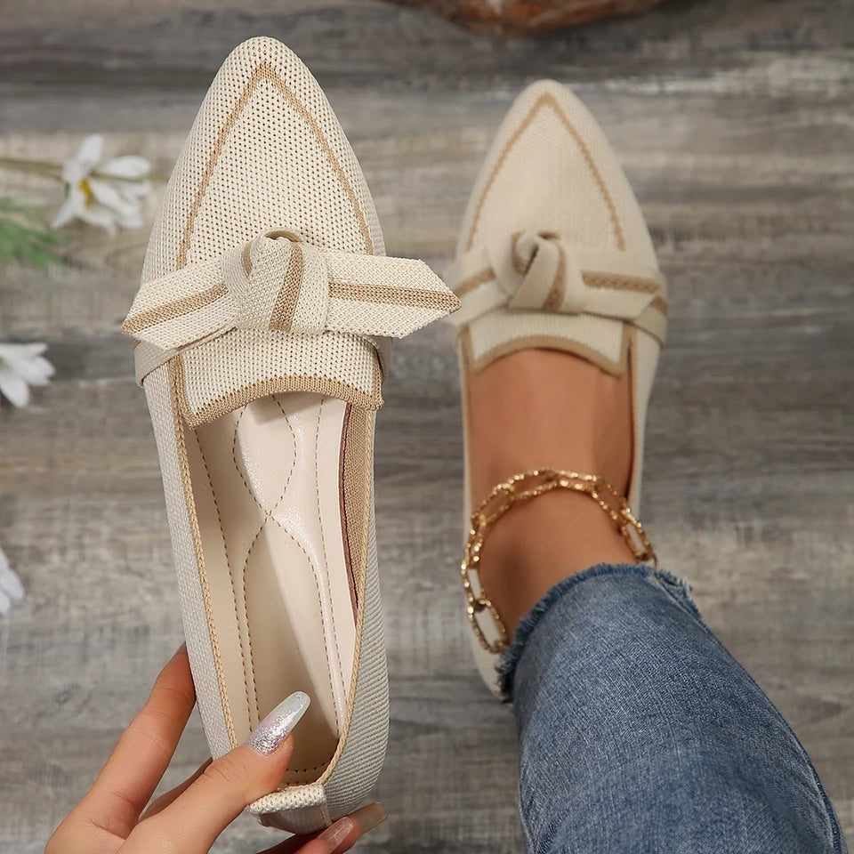 Florentine Flats: Zeitlose Leder-Ballerinas