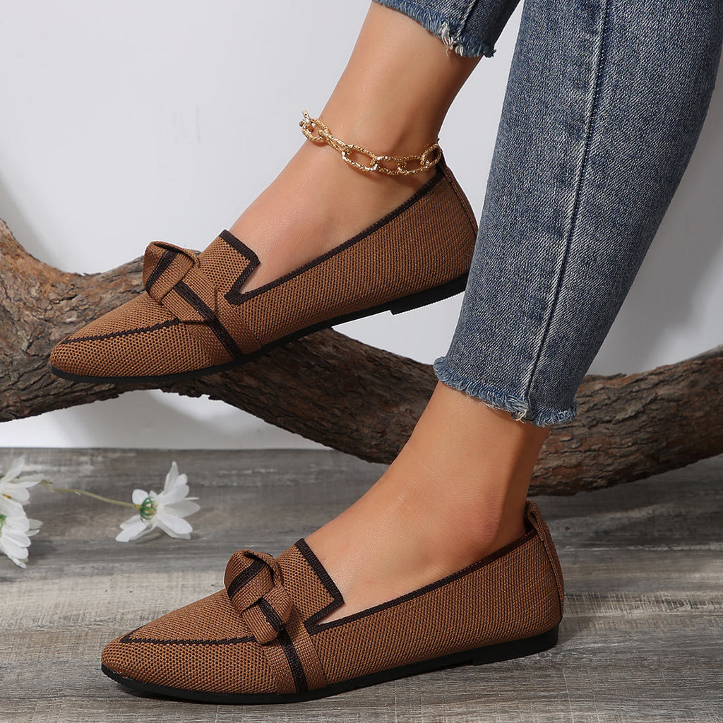 Florentine Flats: Zeitlose Leder-Ballerinas