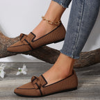 Florentine Flats: Zeitlose Leder-Ballerinas