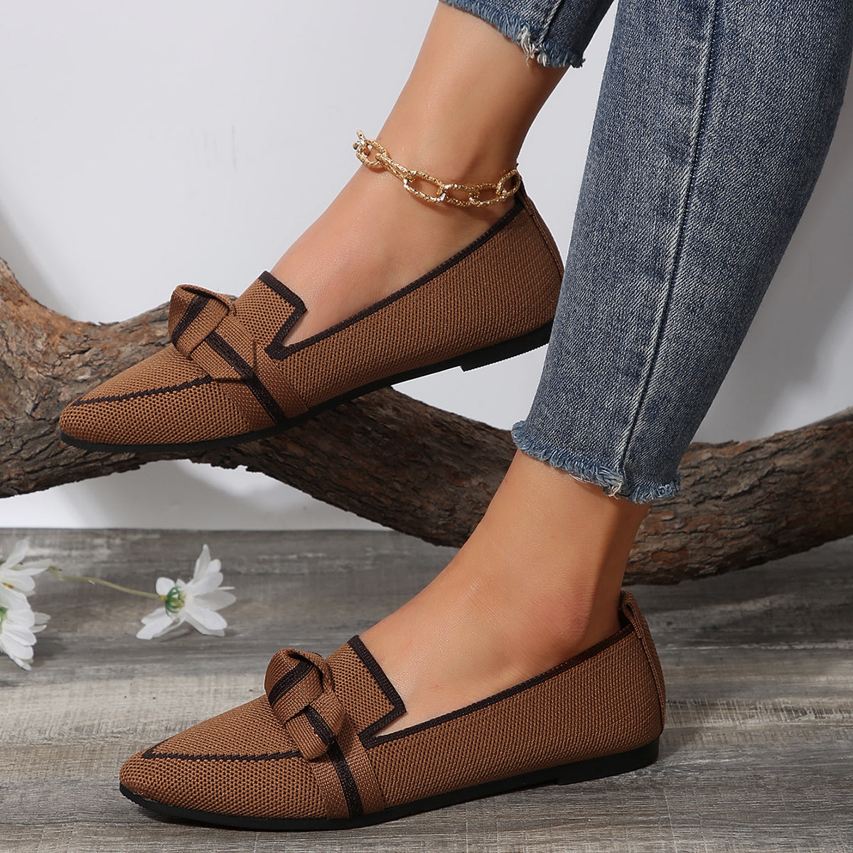 Florentine Flats: Zeitlose Leder-Ballerinas