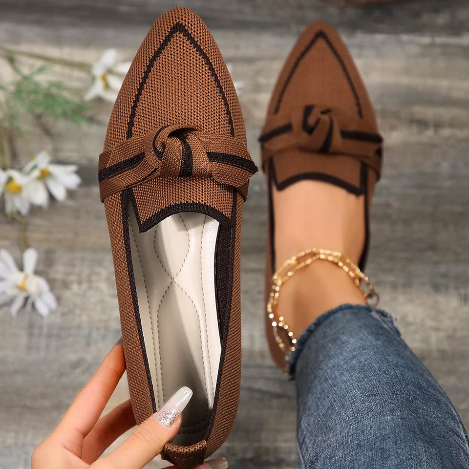 Florentine Flats: Zeitlose Leder-Ballerinas